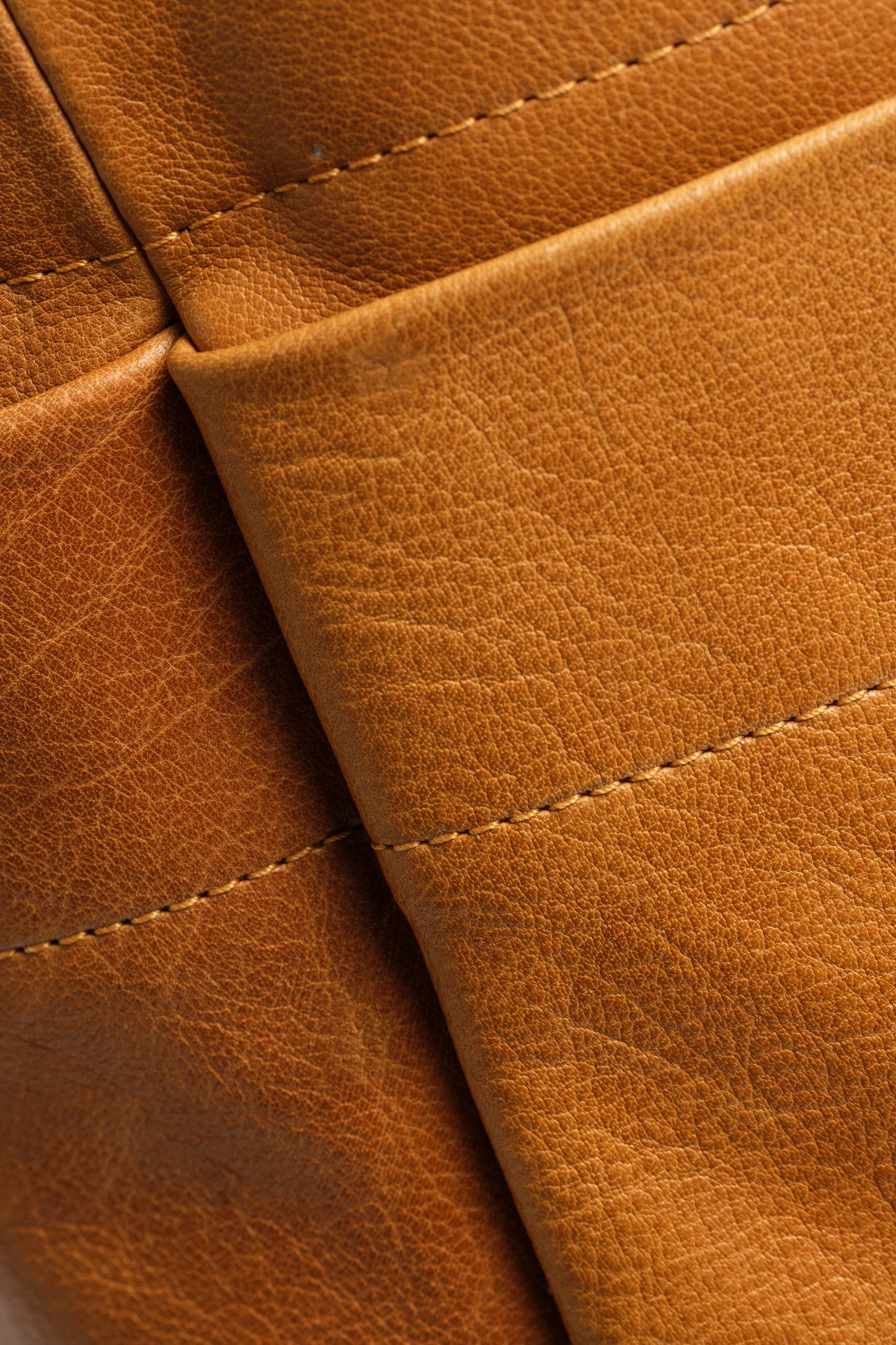 COGNAC WATER BUFFALO TOTE