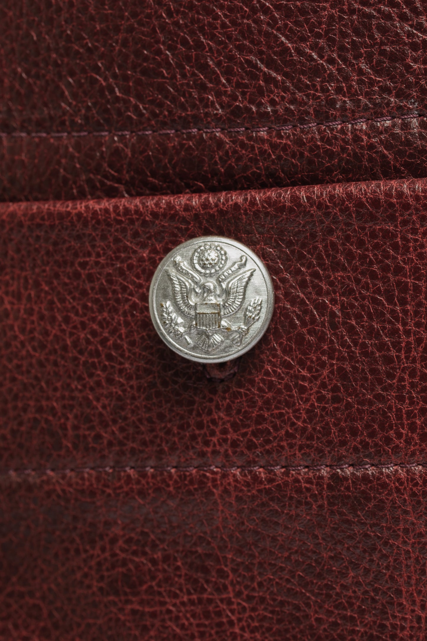 BURGUNDY WATER BUFFALO TOTE